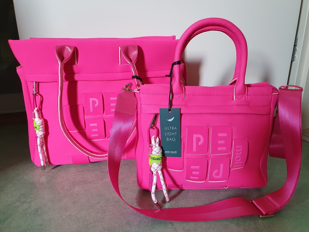Grand sac à main fushia PEPE Moll Ultra Light Bag
