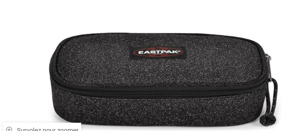 Plumier Eastpack Gris brillant